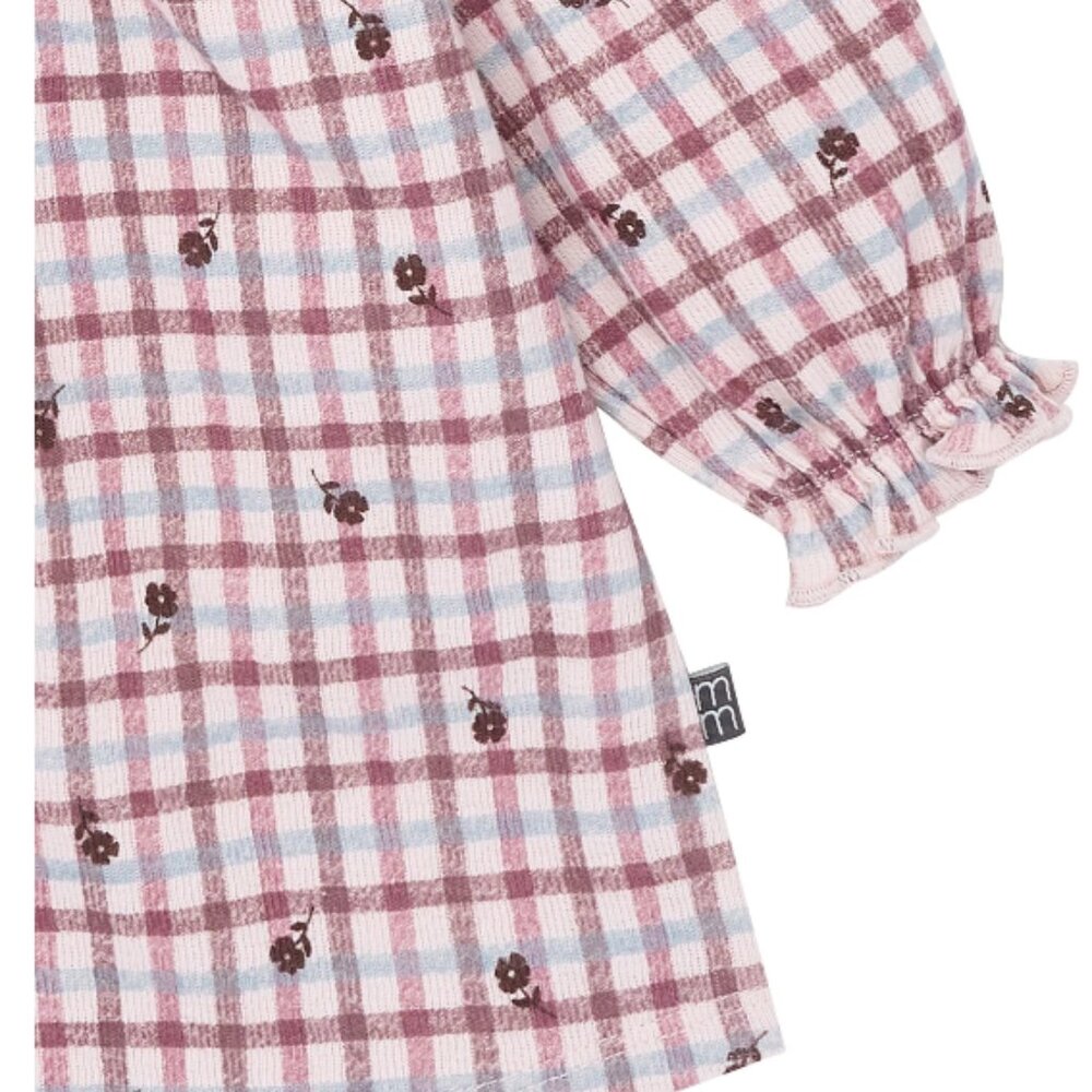 Modern Moments Baby Girl Smocked Dress & Tights Set 2-Pieces - Picture 6 of 9